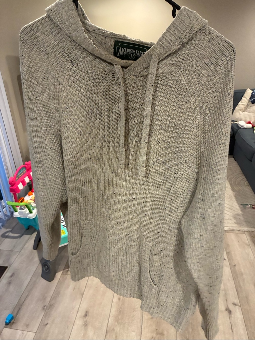 American Eagle Outfitters Men’s Knit Hoodie Sweater